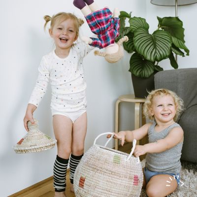 Mädchenslip Feinripp