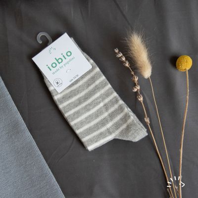 Socken Baumwolle-Elasthan GOTS