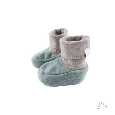 Babyschuh aus Baumwollfleece 