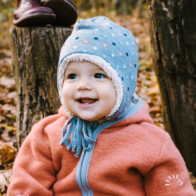 Haube Snofnugg Wolle Gestrickt