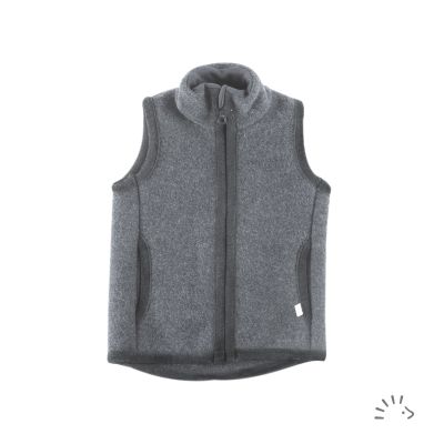 Gilet aus Wollwalk