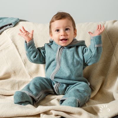 Baby Overall  Baumwollfleece GOTS