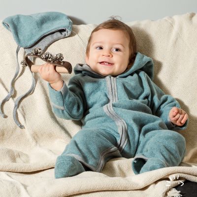 Baby Overall  Baumwollfleece GOTS