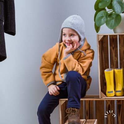 Jacke Style MILO Baumwollfleece 