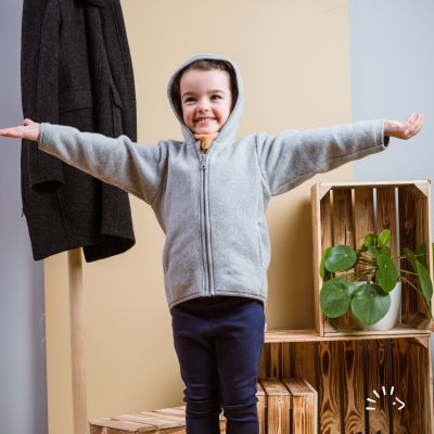 Jacke Style MILO Baumwollfleece 