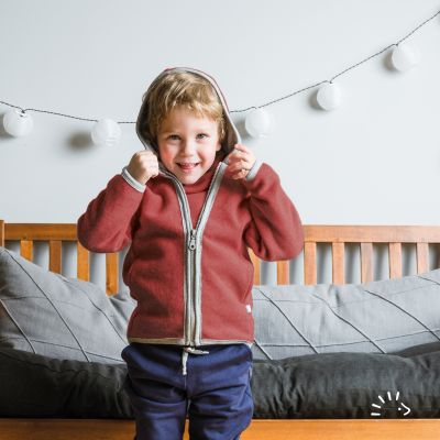 Jacke Baumwollfleece GOTS