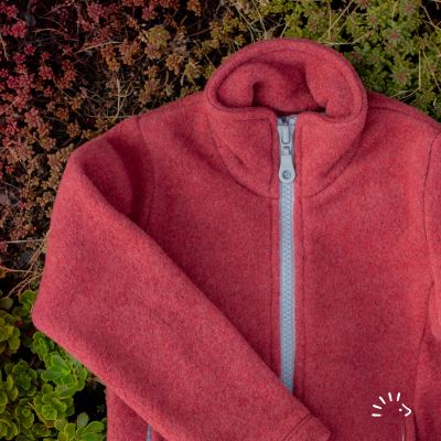 Jacke Baumwollfleece GOTS