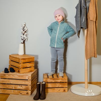 Jacke Baumwollfleece GOTS