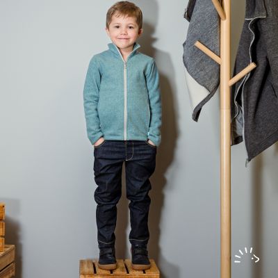 Jacke Baumwollfleece GOTS