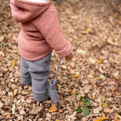 Outdoorhose aus Wollfleece Neu