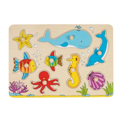 goki Steckpuzzle Unterwasserwelt 