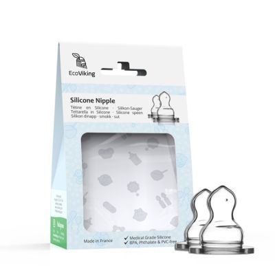 EcoViking Sauger Kieferorthopädisch Silikon