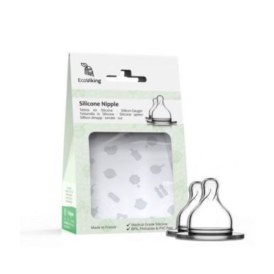 EcoViking WH Sauger Rund Silikon