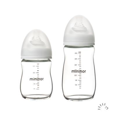 Mininor Glasflasche