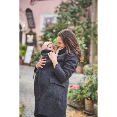 Kapuzenmantel+Baby+Schwangeren-Einsatz KMS-m-an