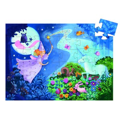 DJECO Puzzle The Fairy & Unicorn