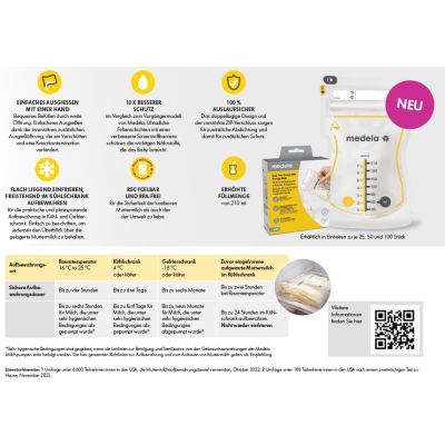 medela Muttermilchbeutel 25Stk