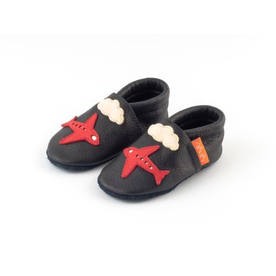 taptap Lederschuhe Flugzeug