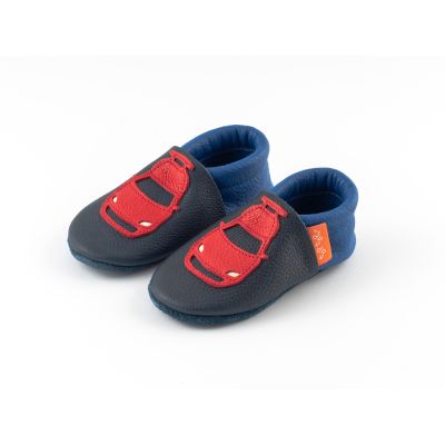 Lederhausschuhe Auto