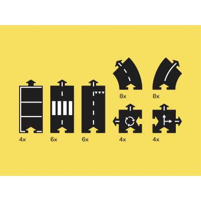 Waytoplay King of the Road Straßenset