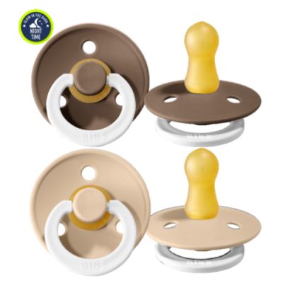 BIBS Colour Latex-Schnuller Night