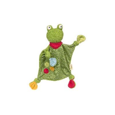 Sigikid Schnuffeltuch Frosch Green