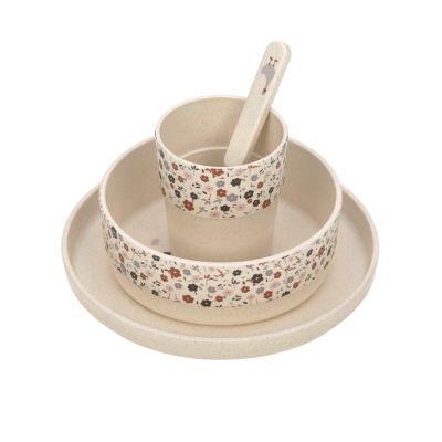 LÄSSIG Geschirrset Zellulose Tiny Farmer