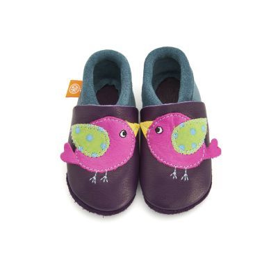 Orangenkinder Lederhausschuhe Birdie