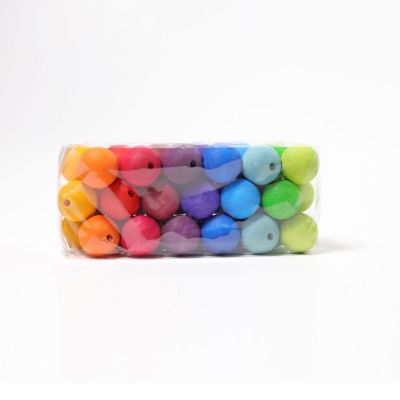GRIMM\'S Regenbogen Holzperlen groß