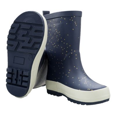 FRESK Regenstiefel Indigo Dots