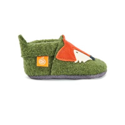 Orangenkinder Filzhausschuhe Fuchs Franz