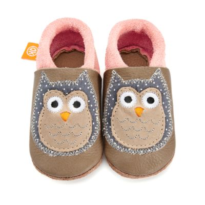 Orangenkinder Lederschuhe Eulalia Eule