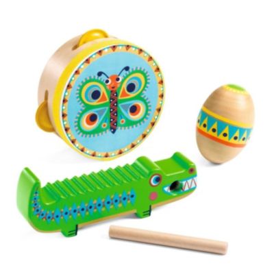 Animambo percussion set crocodile