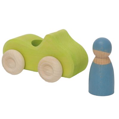 Kleines Cabrio mit Figur