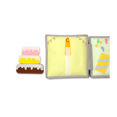 Stoffspielbuch Happy Bearsday