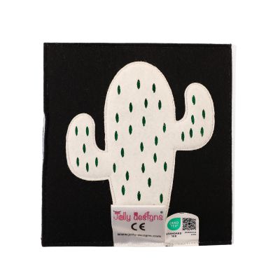 Stoffleporello „Black and White“ mit hohen Kontrasten