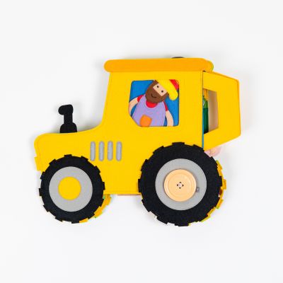 Quiet Book Travel Buddy Traktor