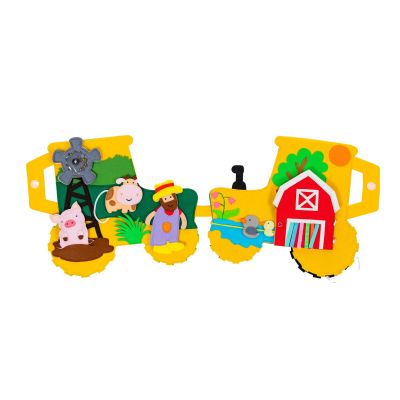 Quiet Book Travel Buddy Traktor