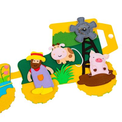 Quiet Book Travel Buddy Traktor