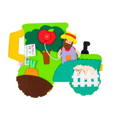 Quiet Book Travel Buddy Traktor