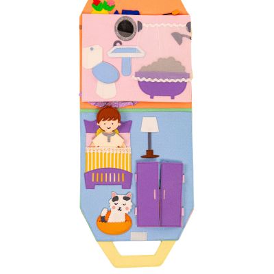 Quiet Book Travel Buddy Puppenhaus