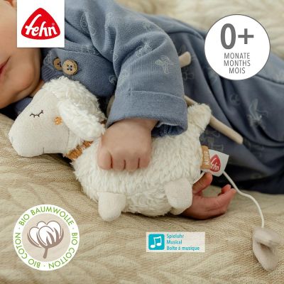 Mini-Spieluhr Schaf NATUR