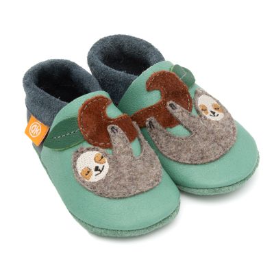 Lederhausschuhe Faultier