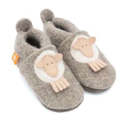 Filzhausschuhe Wolli Schaf