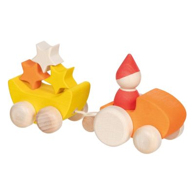 Holzspielzeug Zug mit Sternen – goki