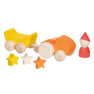 Holzspielzeug Zug mit Sternen – goki
