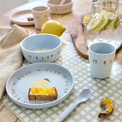 Kindergeschirrset 4- teilig Zitrone - Lässig