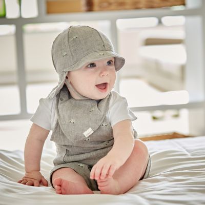 Baby Schildmütze Nackenschutz Autos