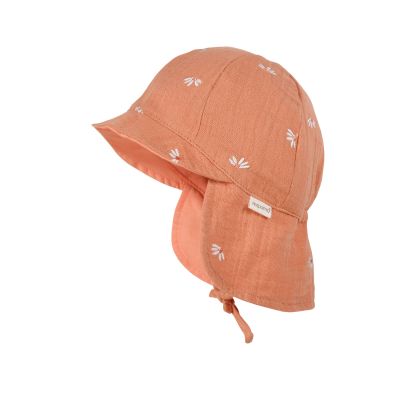 Baby Schildmütze Nackenschutz Margerite