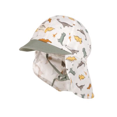 Schildmütze Nackenschutz Dino